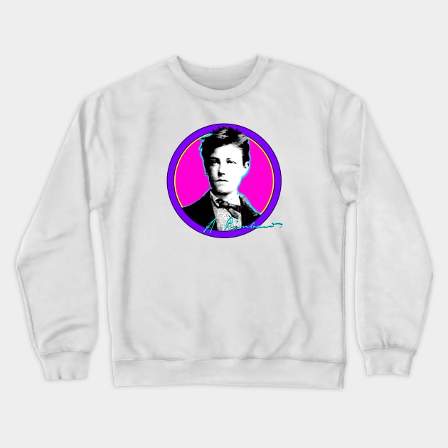 Rimbaud Crewneck Sweatshirt by Retro-Matic